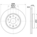 Brake Disc HELLA 8DD 355 113-631