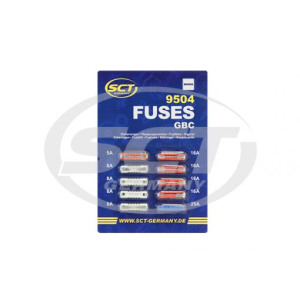 SCT 9504 GBC autosulakesarja 5/8/16/25A, blister