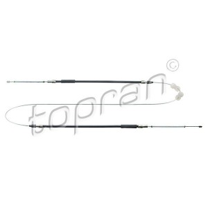 Cable, parking brake TOPRAN 104 161