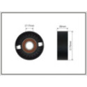 Tensioner Pulley, V-ribbed belt CAFFARO 342-00 SC