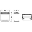 Starter Battery EXIDE EB450
