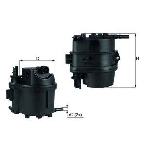 Polttoainesuodatin KNECHT KL 779