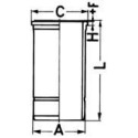 Silindrihülss KOLBENSCHMIDT 89879110