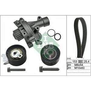 Water Pump & Timing Belt Kit Schaeffler INA 530 0471 30
