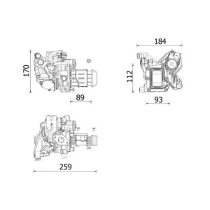 Cooler, exhaust gas recirculation MAHLE CE 42 000P