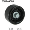 Deflection/Guide Pulley, V-ribbed belt SKF VKM 64088