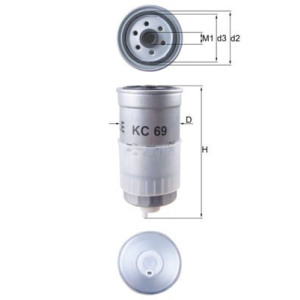 Kütusefilter KNECHT KC 69