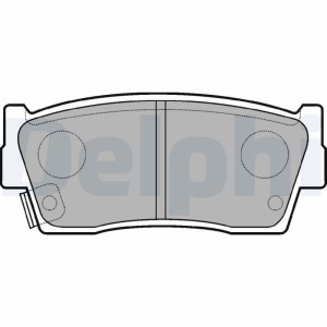 Brake Pad Set, disc brake DELPHI LP684