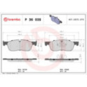 Комплект тормозных колодок, дисковый тормоз BREMBO P 36 035