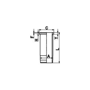Silindrihülss KOLBENSCHMIDT 89578110