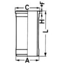 Sylinteriputki KOLBENSCHMIDT 88850110