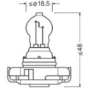 Лампа накаливания, фонарь указателя поворота ams-OSRAM 5202