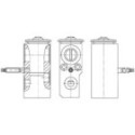 Expansion Valve, air conditioning MAHLE AVE 83 000P