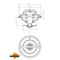 Thermostat, coolant NRF 725216
