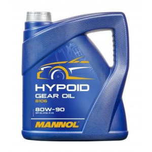 Transmissiooni õli MANNOL Hypoid 4L 80W90 GL4/GL5