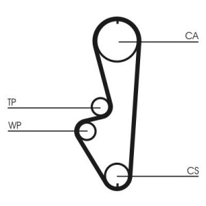Hammasrihm CONTINENTAL CTAM CT765
