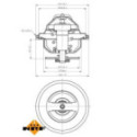 Thermostat, coolant NRF 725100