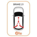 Cable Pull, parking brake COFLE 11.5946