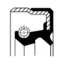 Shaft Seal, wheel hub CORTECO 01020042B