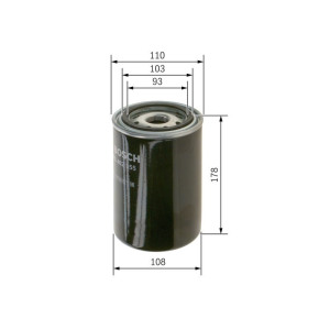 Õlifilter BOSCH 0 451 301 207