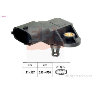 Sensor, exhaust pressure EPS 1.993.082