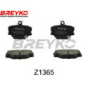 Brake Pad Set, disc brake DAVID VASCO Z1365