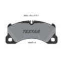 Комплект тормозных колодок, дисковый тормоз TEXTAR 2500701