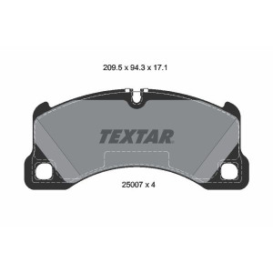 Jarrupala, levyjarru TEXTAR 2500701