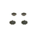 Brake Pad Set, disc brake BOSCH 0 986 494 563