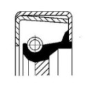 Shaft Seal, manual transmission CORTECO 12014345B