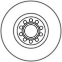 Brake Disc TRW DF4262S