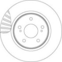 Piduriketas TRW DF4857S