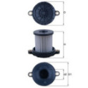 Hydrauliikkasuodatin, automaattivaihteisto MAHLE HX 229