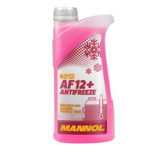 Jahutusvedelik MANNOL AF12+ Antifreeze -40°C 1L, tosool punane