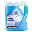 Охлаждающая жидкость MANNOL AG11 Antifreeze -40°C 5L, тосол синий