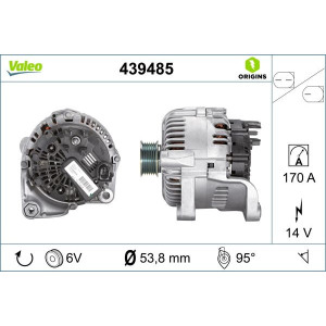 Laturi VALEO 439485