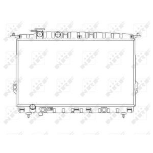 Radiator, engine cooling NRF 53642