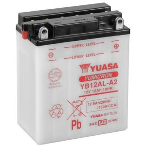 Стартерная аккумуляторная батарея YUASA YB12AL-A2