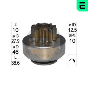 Freewheel Gear, starter ERA ZN1779
