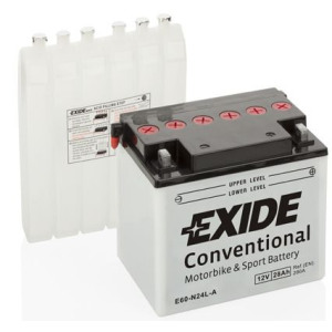 Стартерная аккумуляторная батарея EXIDE E60-N24L-A