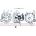Interior Blower NISSENS 87234