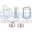 Oil Cooler, engine oil NISSENS 90873