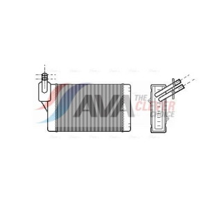 Soojusvaheti,salongik&uuml;te AVA QUALITY COOLING VNA6060