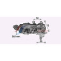 Oil Cooler, engine oil AVA QUALITY COOLING CN3307H