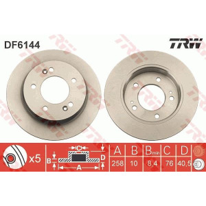 Piduriketas TRW DF6144