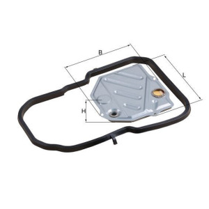 Hydrauliikkasuodatin, automaattivaihteisto KNECHT HX 46D1