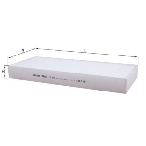 Filter, cabin air KNECHT LA 279