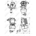 Housing, oil filter NRF 31752