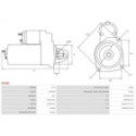 Starter AS-PL S0308