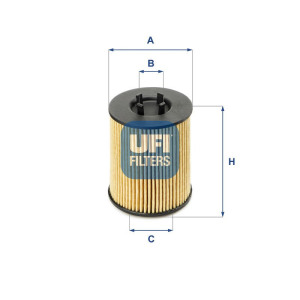 Õlifilter UFI 25.017.00